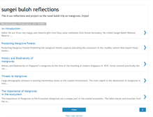 Tablet Screenshot of meeting-with-mangroves.blogspot.com