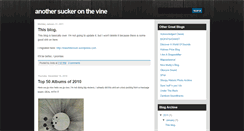 Desktop Screenshot of anothersuckeronthevine.blogspot.com