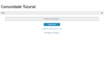 Tablet Screenshot of comunidade-tuturial.blogspot.com