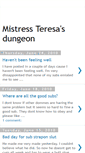 Mobile Screenshot of mistressteresasdungeon.blogspot.com