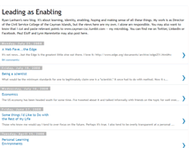 Tablet Screenshot of leadingasenabling.blogspot.com