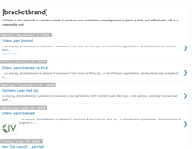 Tablet Screenshot of bracketbrand.blogspot.com