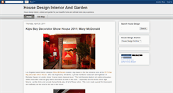 Desktop Screenshot of house-design-garden.blogspot.com