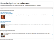 Tablet Screenshot of house-design-garden.blogspot.com