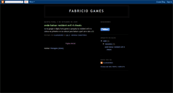 Desktop Screenshot of gladiadores-wwwfabriciogamescom.blogspot.com