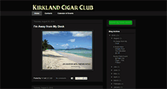 Desktop Screenshot of kirklandcigarclub.blogspot.com