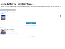 Tablet Screenshot of emploi-internet-lucrative.blogspot.com