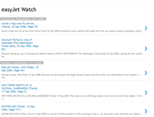 Tablet Screenshot of easyjet-watch.blogspot.com