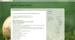 Desktop Screenshot of greentennis.blogspot.com