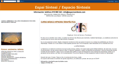 Desktop Screenshot of espaciosintesiscomunicados.blogspot.com