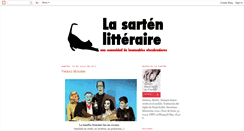 Desktop Screenshot of lasartenlitteraire.blogspot.com