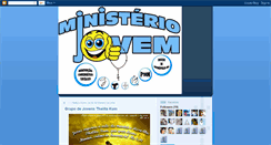 Desktop Screenshot of ministeriojovemdivinopolis.blogspot.com