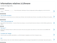 Tablet Screenshot of infolifewave.blogspot.com