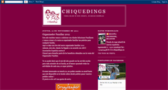Desktop Screenshot of chiquedings.blogspot.com