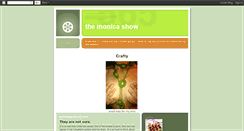 Desktop Screenshot of monicashow.blogspot.com