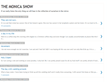 Tablet Screenshot of monicashow.blogspot.com