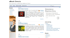 Desktop Screenshot of ebookciencia.blogspot.com