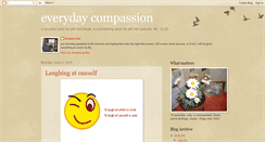 Desktop Screenshot of everydaycompassion.blogspot.com