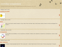 Tablet Screenshot of everydaycompassion.blogspot.com