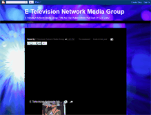 Tablet Screenshot of etelevisionnetwrk.blogspot.com