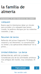 Mobile Screenshot of lafamiliadealmeria.blogspot.com