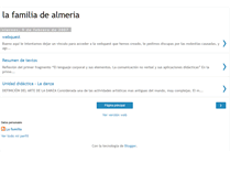 Tablet Screenshot of lafamiliadealmeria.blogspot.com