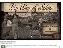 Tablet Screenshot of bywayofsalem.blogspot.com