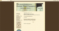 Desktop Screenshot of esotericbookfair.blogspot.com