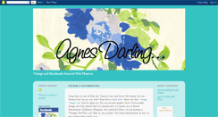 Desktop Screenshot of agnesdarlinghome.blogspot.com