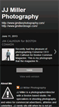 Mobile Screenshot of jjmillerphotography.blogspot.com