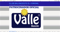 Desktop Screenshot of cbelcoronil.blogspot.com