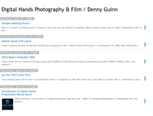 Tablet Screenshot of digitalhandsproductions.blogspot.com