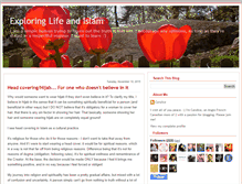 Tablet Screenshot of answeringlife.blogspot.com