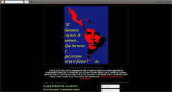 Desktop Screenshot of latinoamericaunidaporlaizquierda.blogspot.com