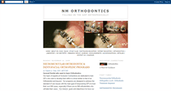 Desktop Screenshot of nmorthodontics.blogspot.com