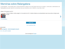 Tablet Screenshot of memoriassobremalangatana.blogspot.com