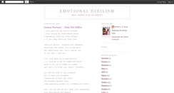 Desktop Screenshot of emotionalnihilism.blogspot.com