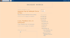 Desktop Screenshot of desertsongs-electa.blogspot.com