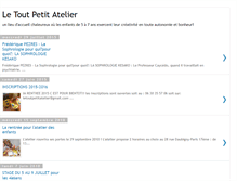 Tablet Screenshot of letoutpetitatelier.blogspot.com