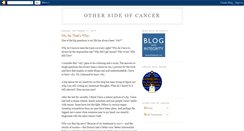 Desktop Screenshot of othersideofcancer.blogspot.com