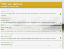 Tablet Screenshot of amberleafwellness.blogspot.com