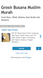Mobile Screenshot of grosirbusanamuslim-murah.blogspot.com