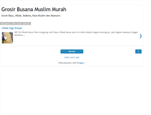 Tablet Screenshot of grosirbusanamuslim-murah.blogspot.com