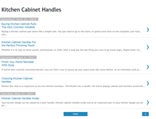 Tablet Screenshot of kitchencabinethandlesgeek.blogspot.com