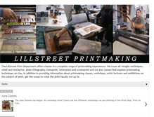 Tablet Screenshot of lacprintmaking.blogspot.com