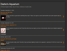 Tablet Screenshot of darko-aquarium.blogspot.com