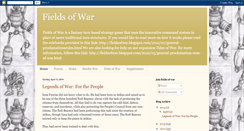Desktop Screenshot of fieldsofwar.blogspot.com