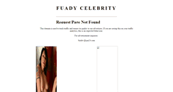 Desktop Screenshot of fuadycelebrity.blogspot.com