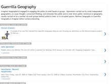 Tablet Screenshot of guerrillageography.blogspot.com