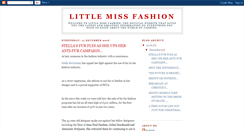 Desktop Screenshot of littlemissfashion.blogspot.com